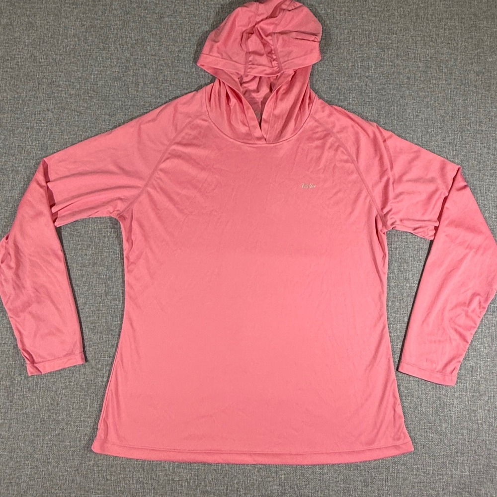 Willit Sun Protection Hoodie Women XL Pink UPF 50 Hiking Activewear Athleisure